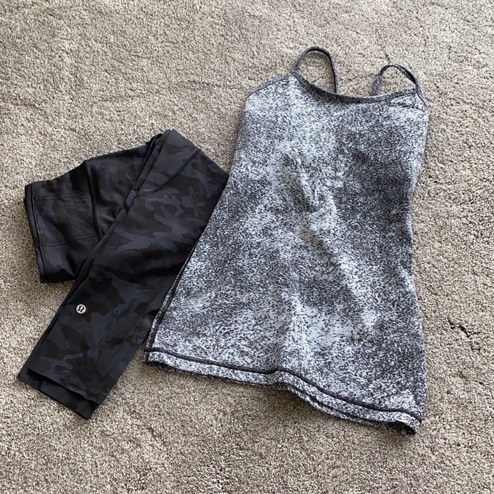 Lululemon Power Y tank top in Jacquard